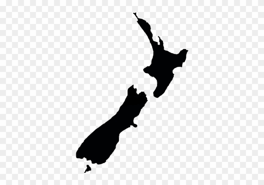 Nz Website - Queenstown On New Zealand Map Clipart