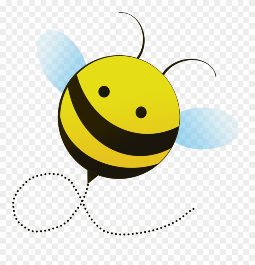 Bumblebee Clipart Beee - Cartoon Bumble Bee Png Transparent Png