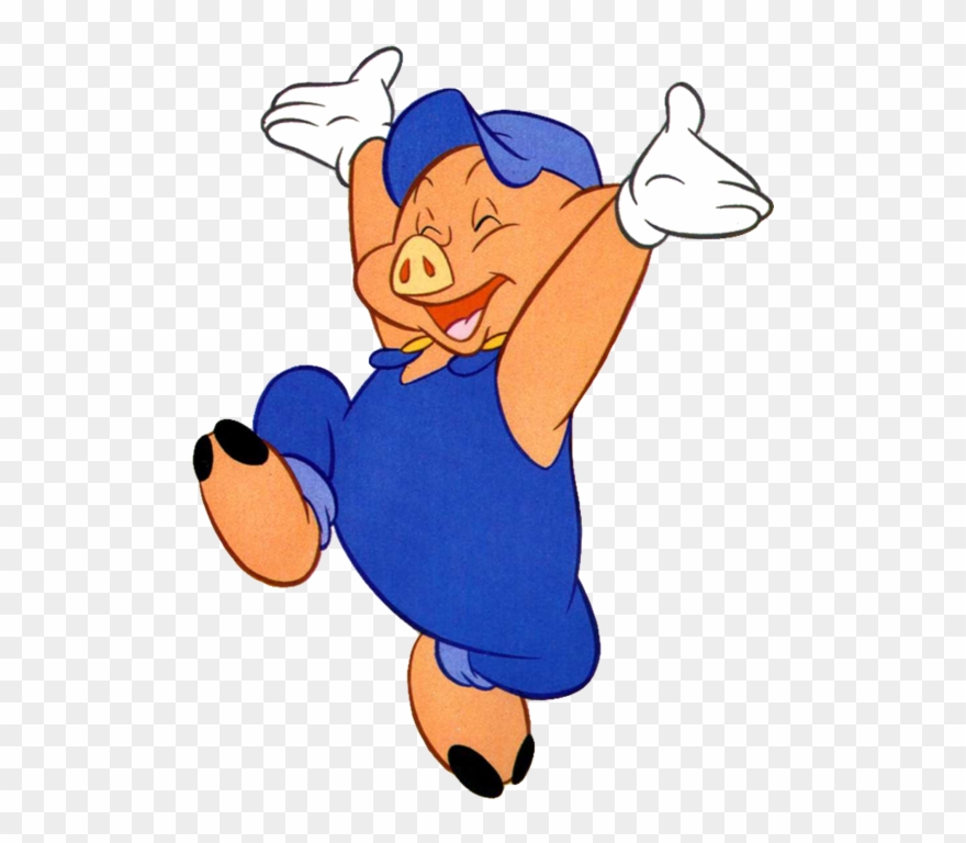 Los Tres Chanchitos Ilustraciones Canciones Infantiles - Clipart Three Little Pigs - Png Download