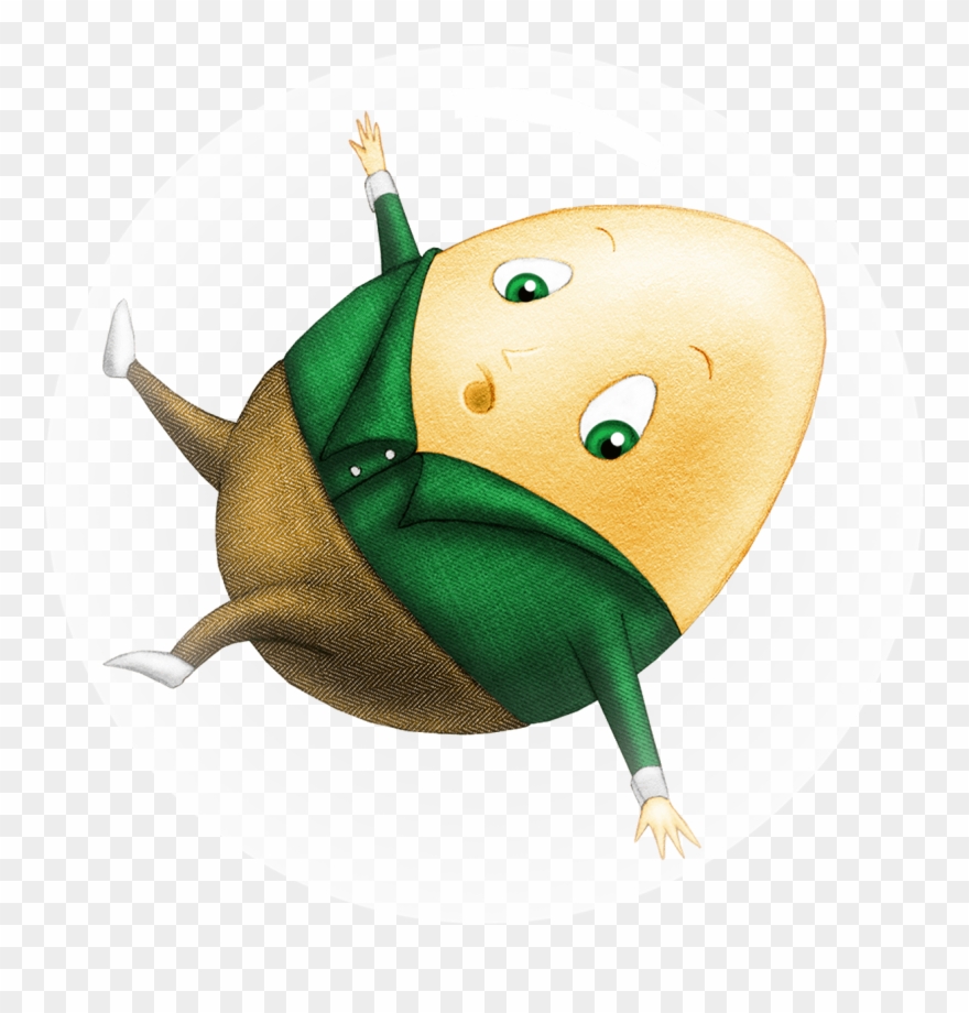 Humpty Dumpty Falls Off The Wall Clipart