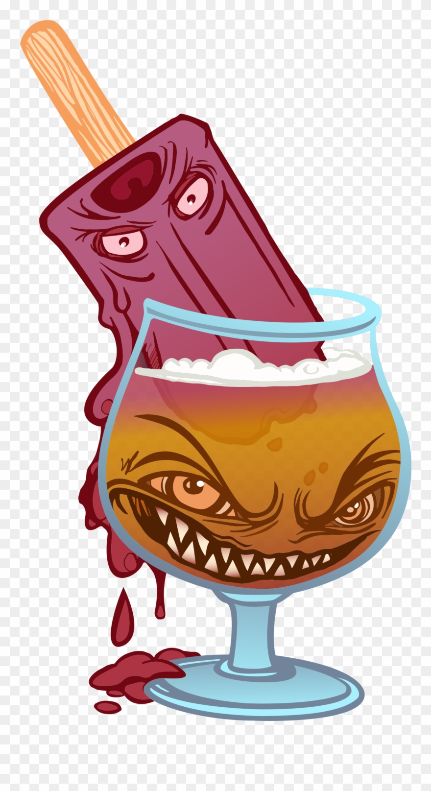 Breeze At Transplants Brewing Company - Summer Clipart