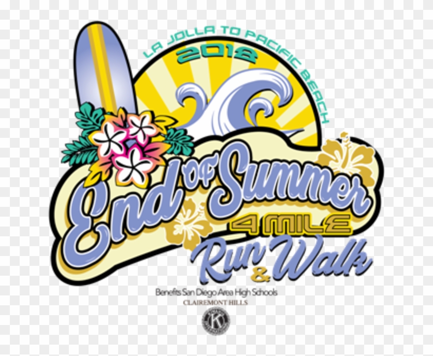 End Of Summer Run Clipart