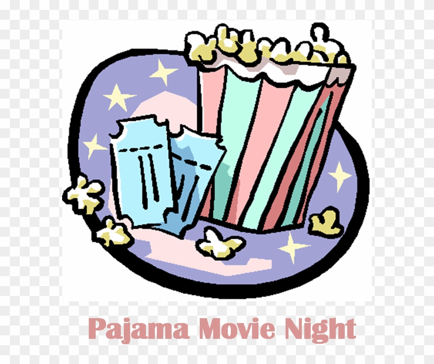 2018 Summer Pajama Movie Night Lineup Announced - Movie Clip Art - Png Download
