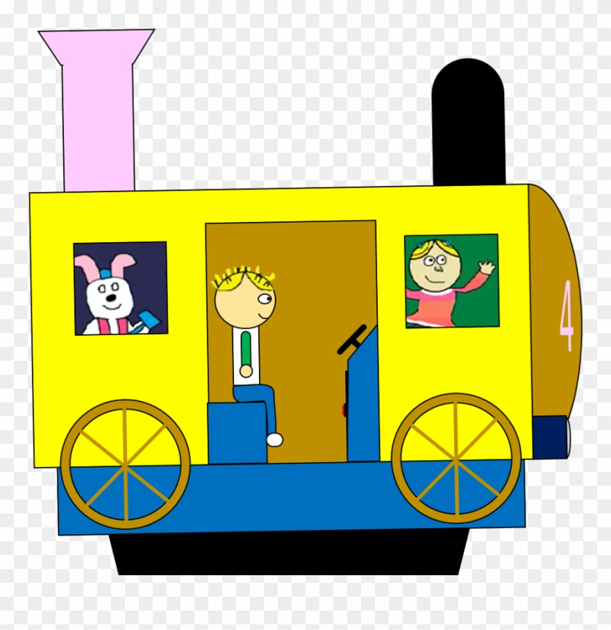 Jolly Roger Clipart Beach Theme - Charlie And Lola Train - Png Download