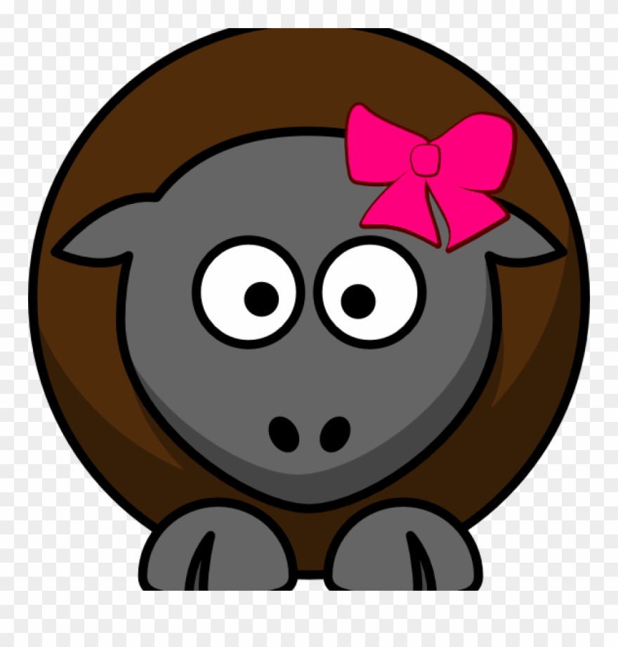 Cartoon Sheep Clipart Sheep Cartoon Clip Art At Clker - College Football - Png Download