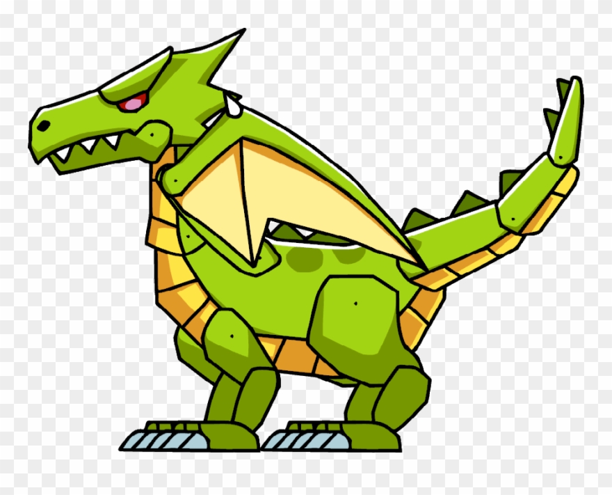 Scylla Clipart Scribblenauts - Dragon From Scribblenauts - Png Download