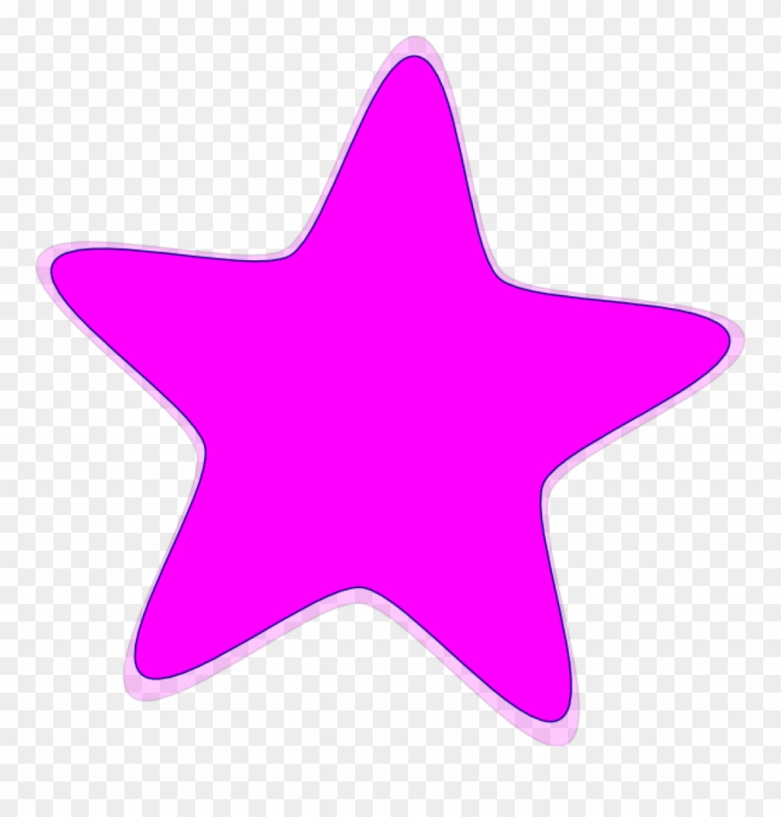 Star Clipart Pink - Png Download