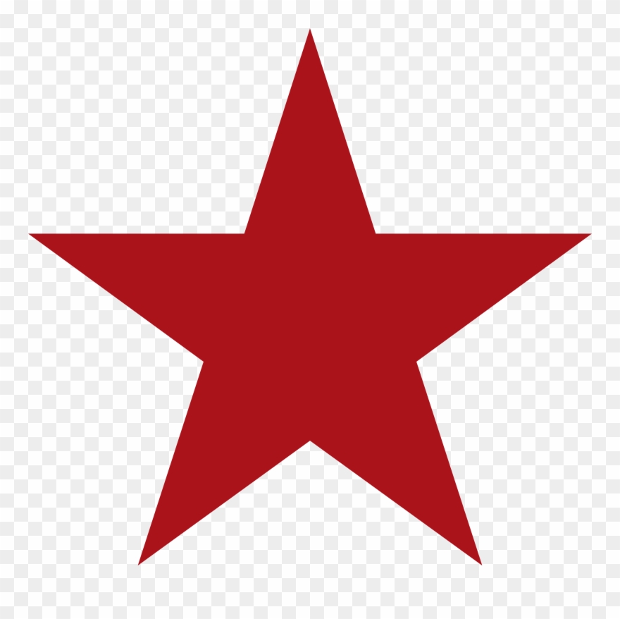 America Stars Cliparts - Wonder Woman Red Star - Png Download