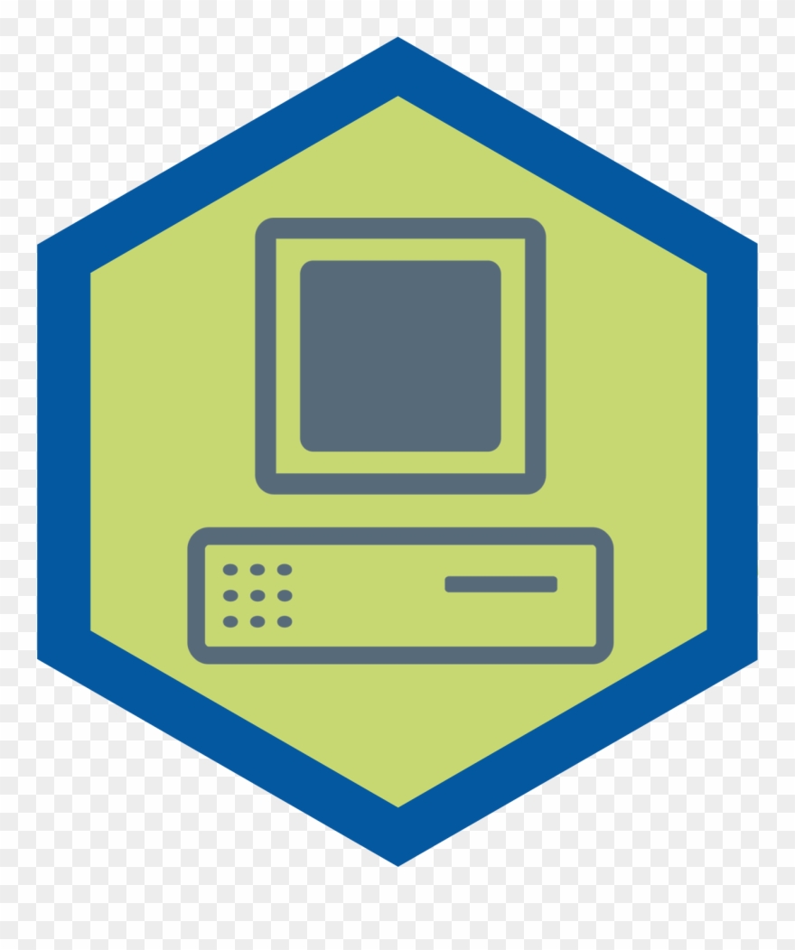 Basic Computer Skills - Computadora Dibujo Blanco Y Negro Clipart