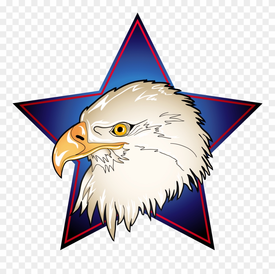 4th Of July Eagle Clipart - Png Download