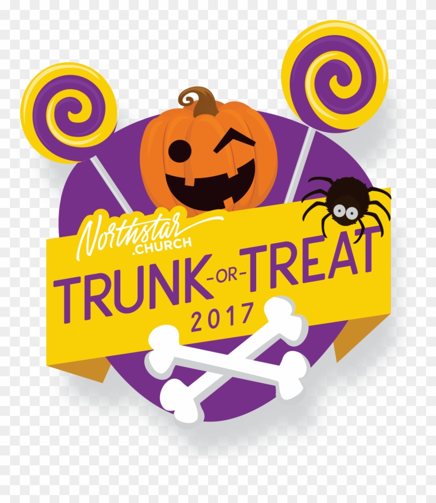 Trunk Or Treat 2017 Logo@2x - Happy Halloween Pumpkin T-shirts Clipart