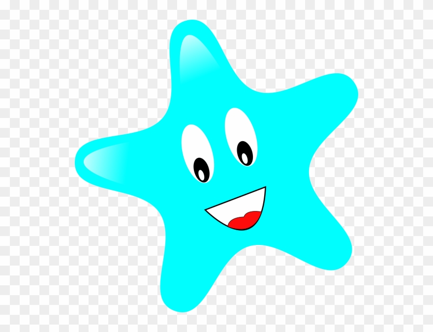 Clipart Smile Star - Happy Star - Png Download