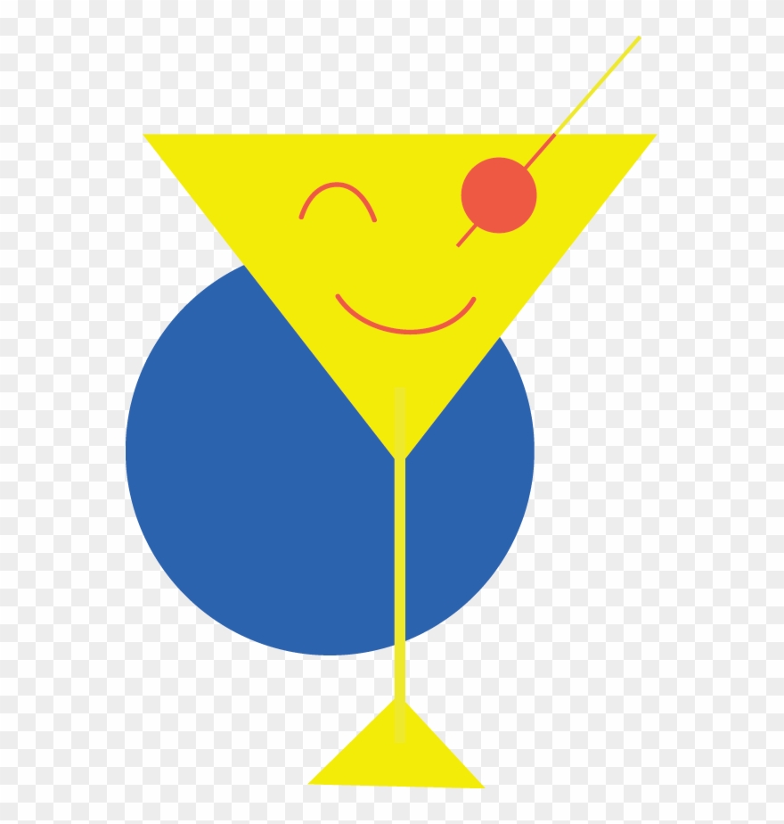 Pursuit Of Happy Hour Logo - Martini Fridays Clipart