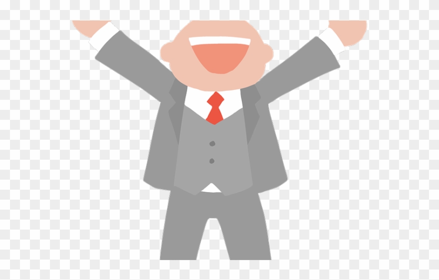 Customer Clipart Happy Employee - Clip Art - Png Download