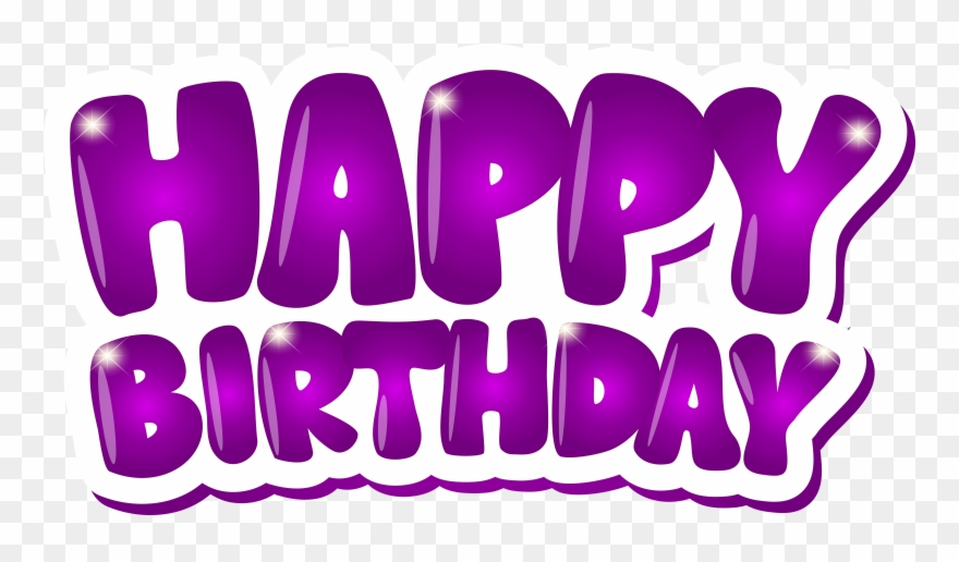 Pink Happy 1st Birthday Clipart