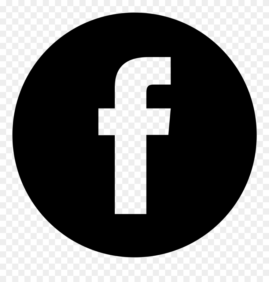 Logo Facebook Black Png Clipart