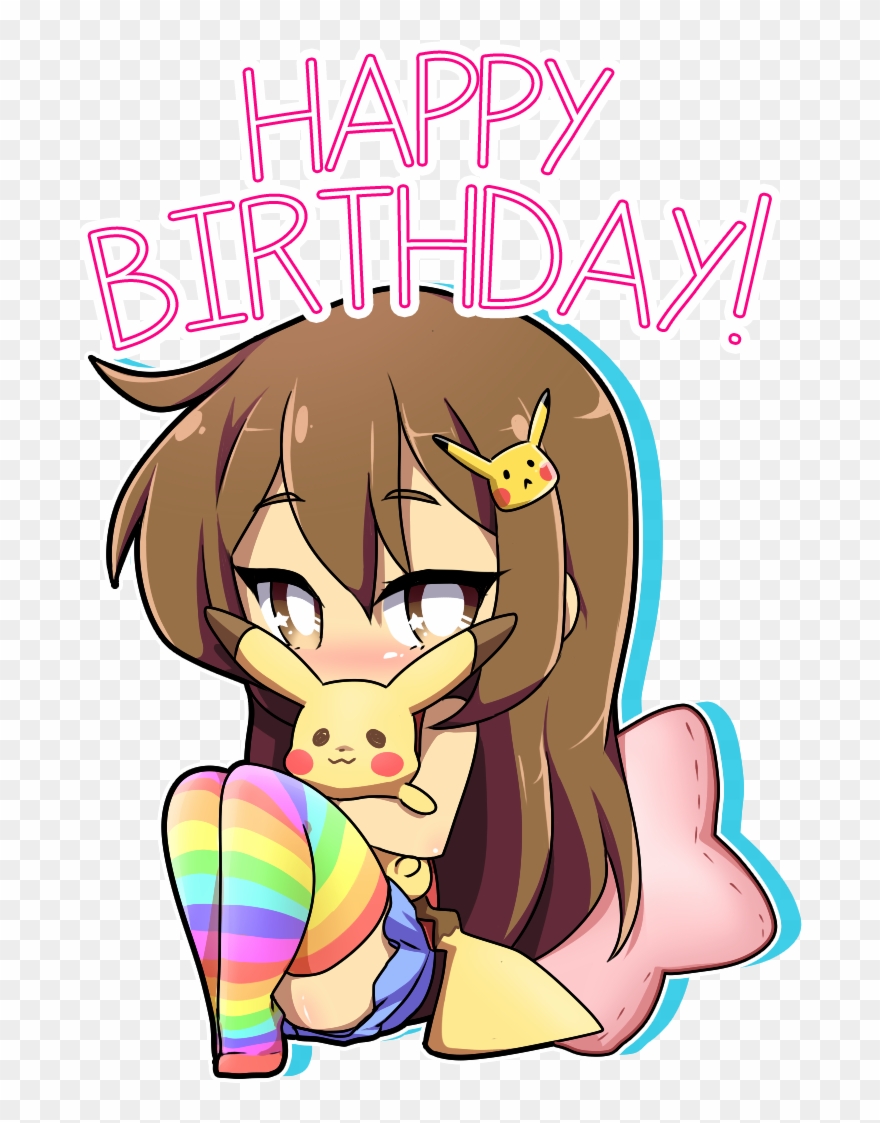 Happy Birthday Babydoll Dreachu Don't Forget To Support - Portable Network Graphics Clipart