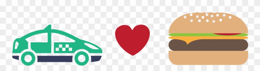 Curb Scopes Out La's Best Burgers - Taxi Clipart