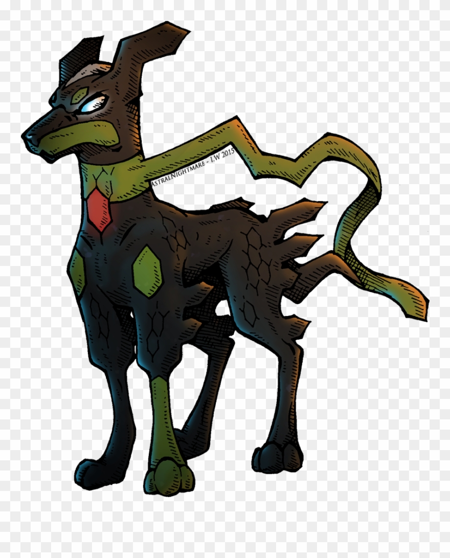 How Mega Evolution Works - 10% Zygarde Clipart