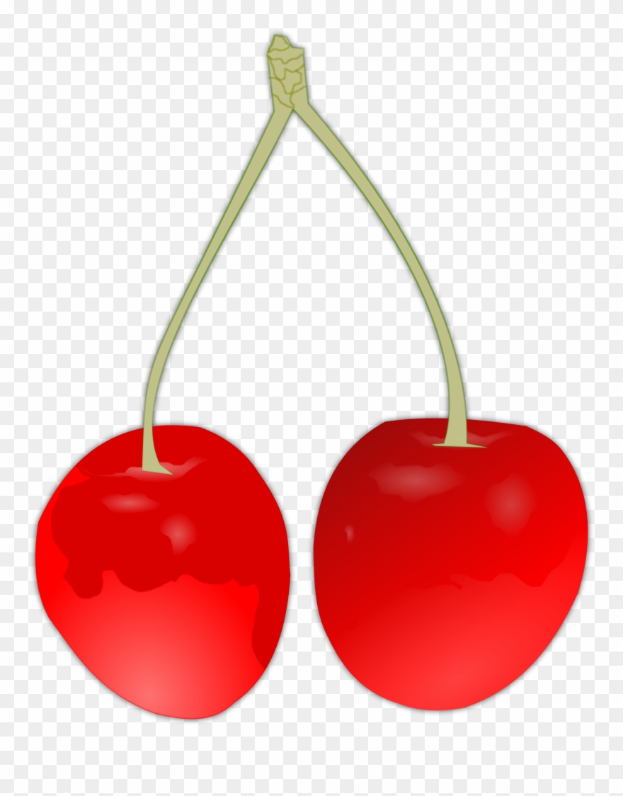 Cherry Pie Tart Rainier Cherry Fruit - Pair Of Cherries Png Clipart