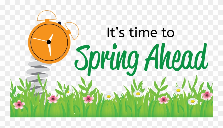 Transparent Spring Ahead - Spring Ahead Graphics Clipart