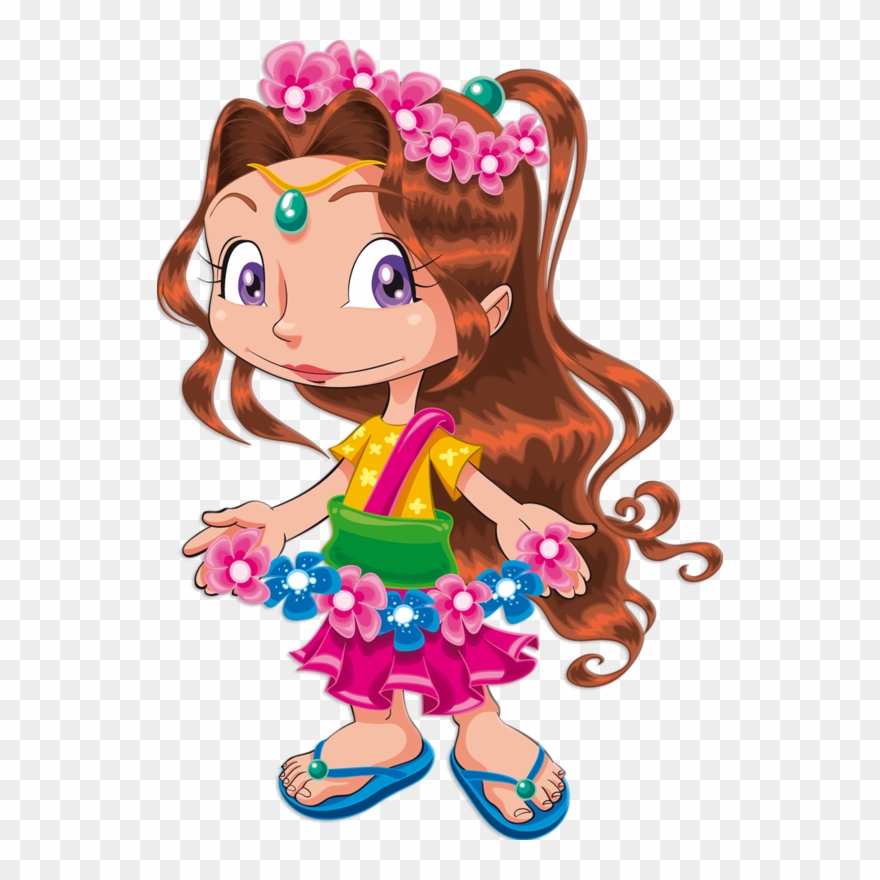 Фотки Birthday Cartoon, Spring Girl, Vector Design, - Fairytale Fantasy Princess Sticker 5 Clipart