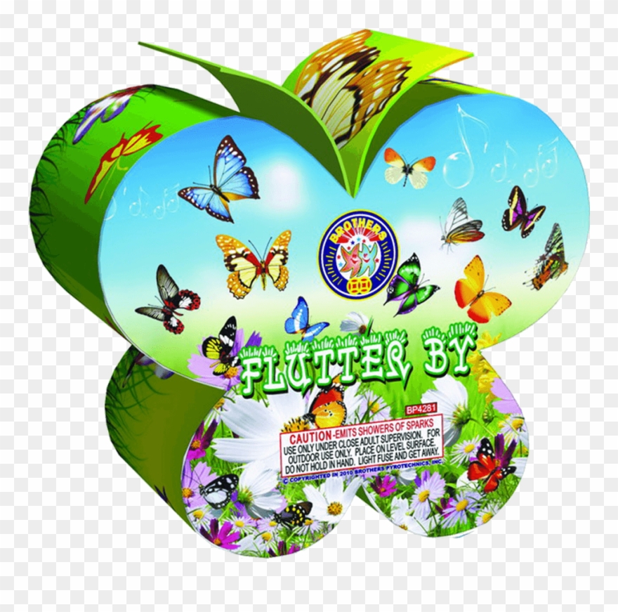 Flutter By Brothers Fireworks Spirit Of - Brothers Fireworks Clipart