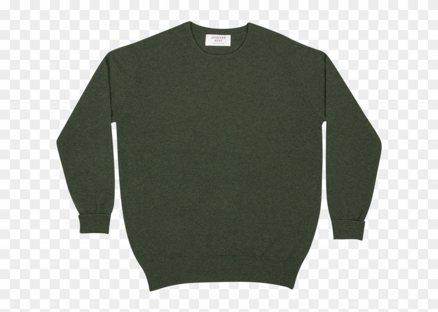 Tshirt Clipart Green Jumper - Sweater - Png Download
