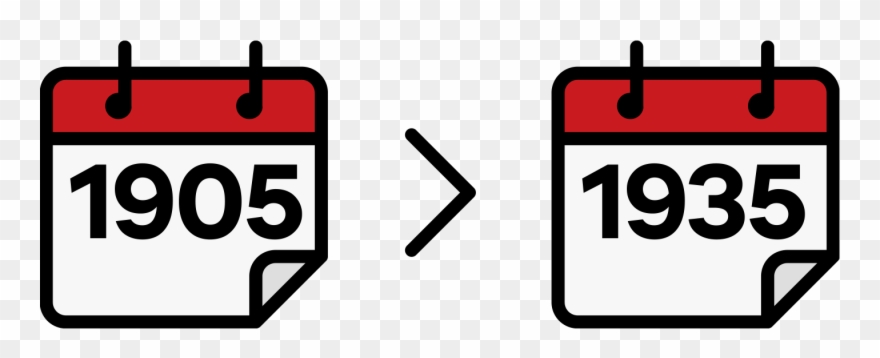 1905 1935 Wide - R 5 Clipart