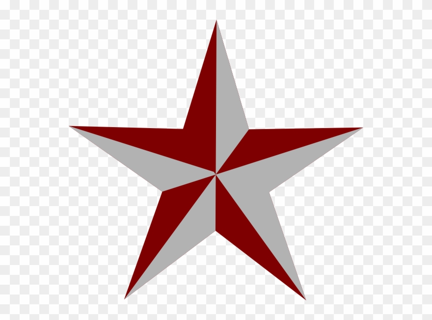 Western Stars Clipart - Red Stars - Png Download