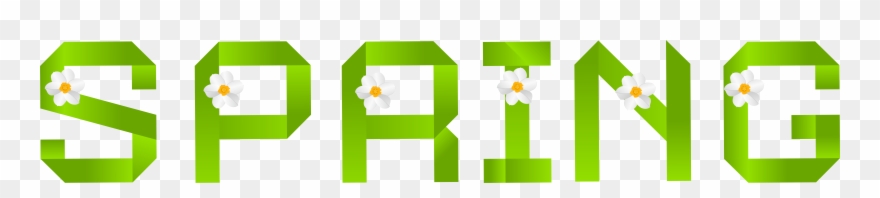 Springtime Clipart Sign - Clip Art - Png Download