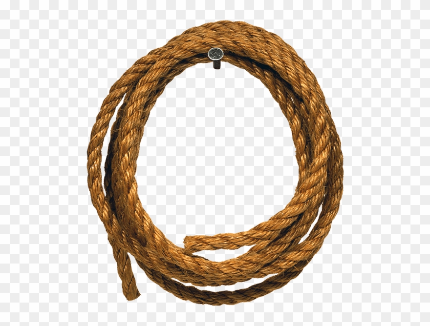 Cowboy Rope On Nail Transparent Png Stickpng Cowboy - Cowboy Rope Lasso Clipart
