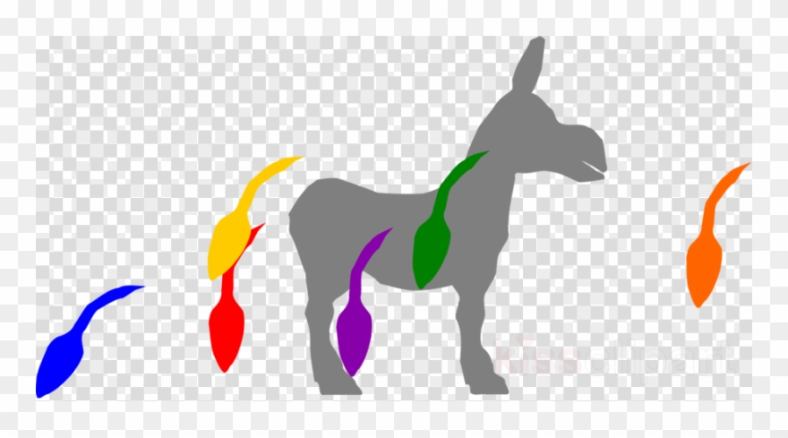 Clip Art Clipart Horse Donkey Clip Art - Love Icon Transparent Background - Png Download