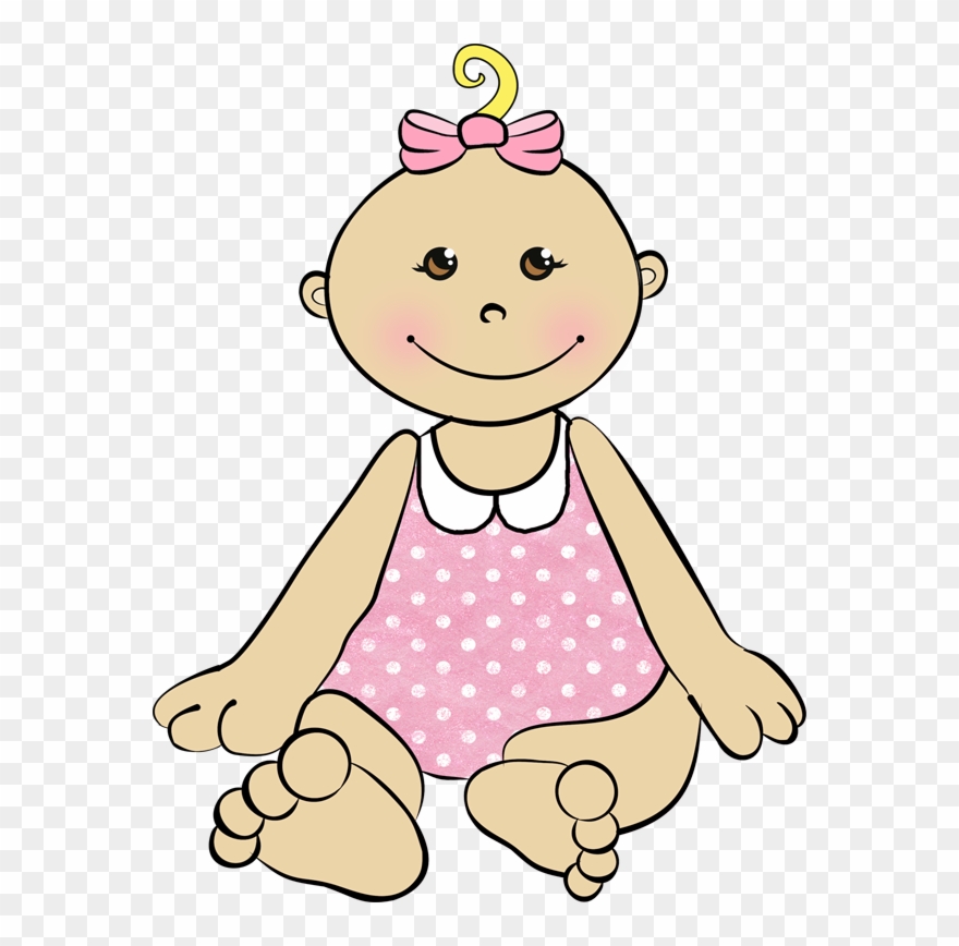 Digi Stemple By Alicecreations - Baby Girl Clipart - Png Download