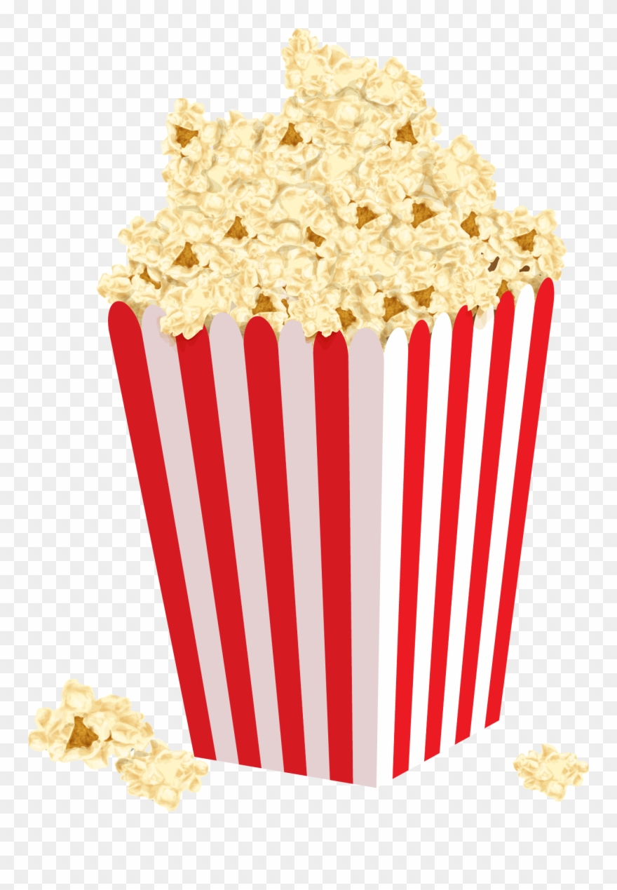 Popcorn Box Clipart Png - Popcorn Box Transparent Png