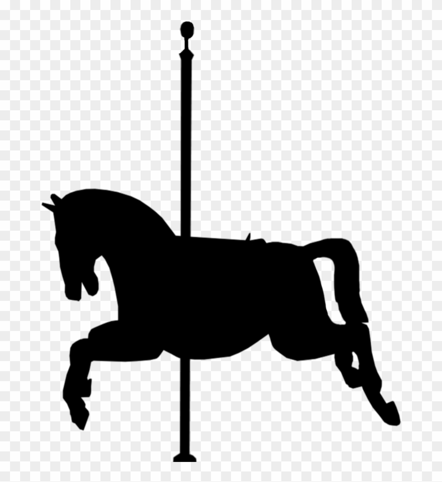 Horses Silhouettes - Stallion Clipart