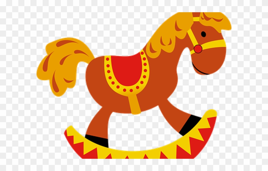 Drawn Toy Horse Clip Art - Toy Horse Clip Art - Png Download