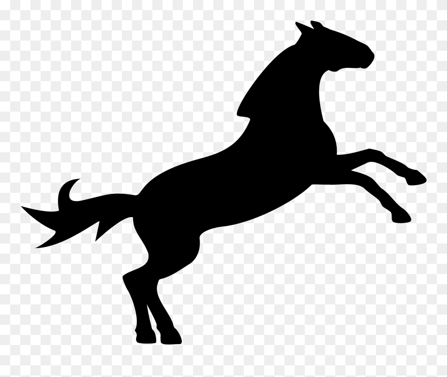 Horse Show Jumping Equestrian Silhouette - Always Be Yourself Unless You Can Be Tile Coaster Clipart