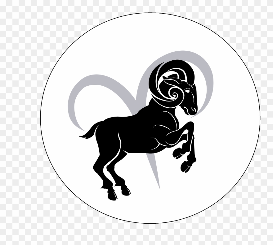 Clip Art Download Astrological Sign Horoscope Astrology - Zodiac Sign Aries - Png Download