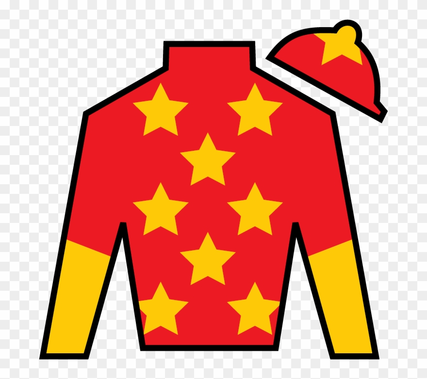 Sassy Sienna Medallion Racing, Sandra Lazaruk & Jerry - China Horse Club Silks Clipart