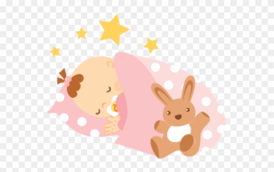 New Baby Girl Clipart - Sleeping Baby Icon Png Transparent Png
