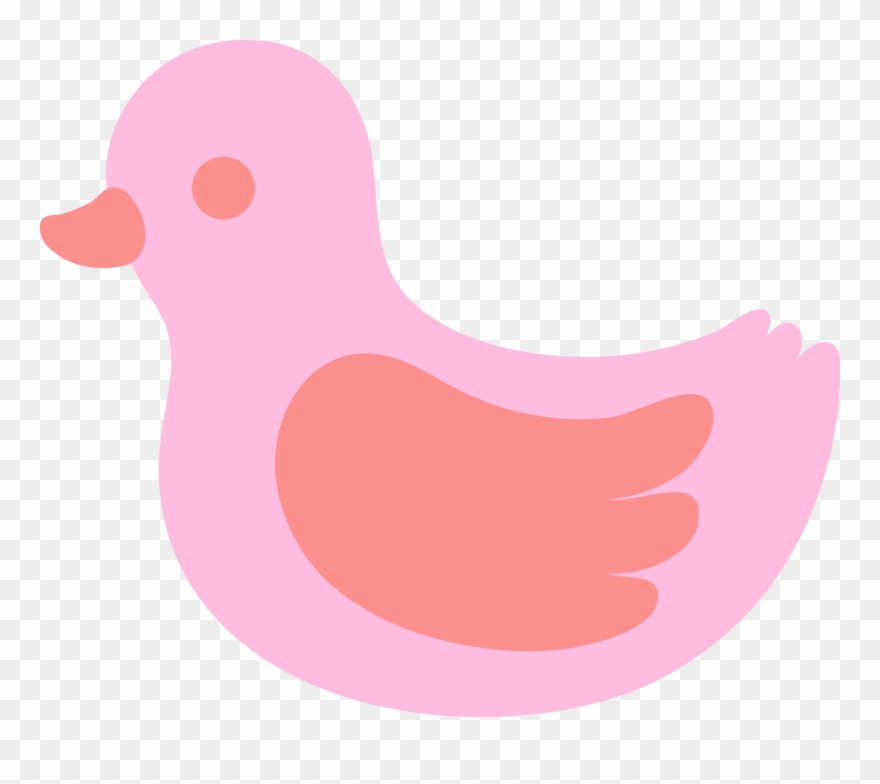 Baby - Pink Duck Png Clipart