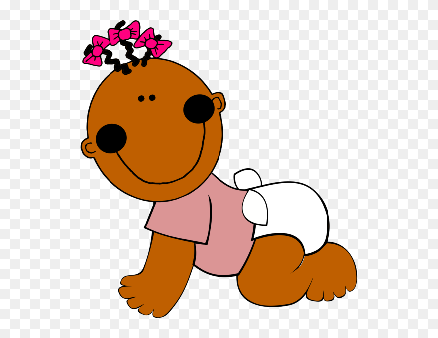 Baby Girl Clip Art - Png Download