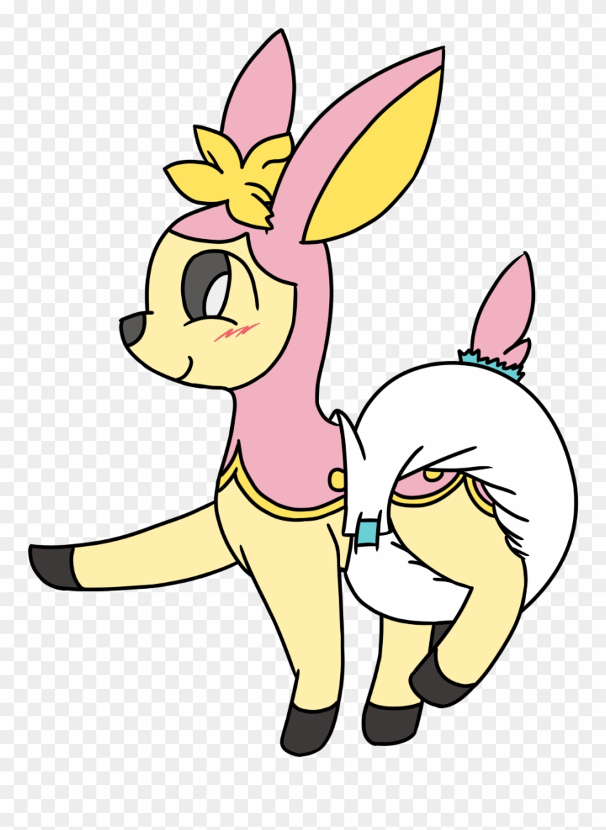 [ink, By Mewzy148] Deerling Diapers - Cartoon Clipart