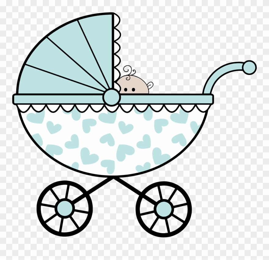 Big Image - Baby Stroller Clipart - Png Download