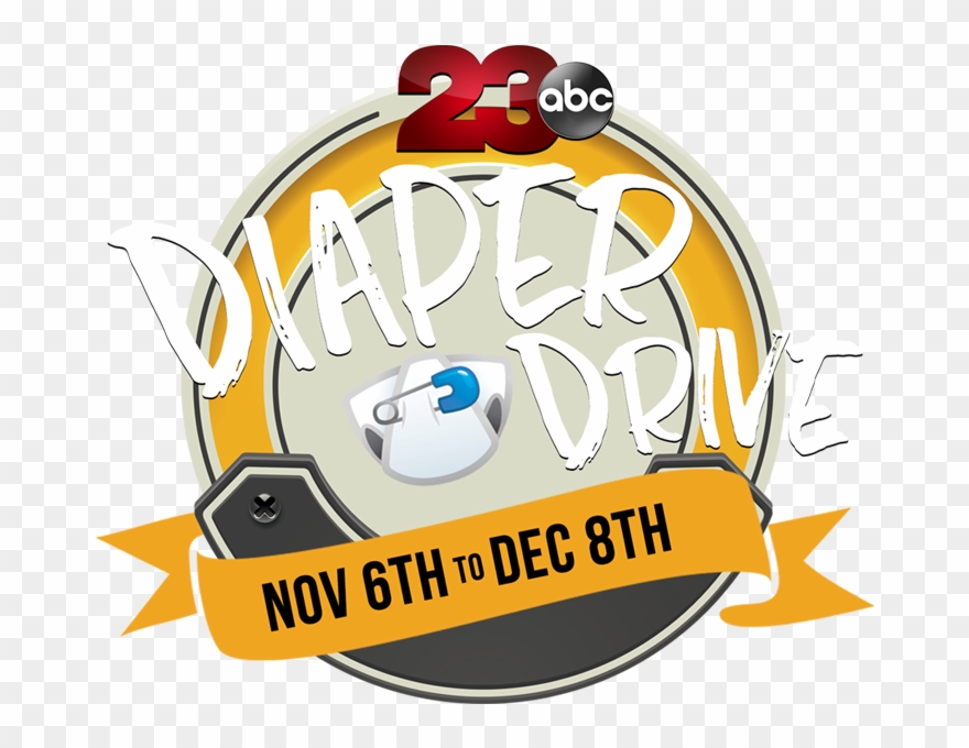 Diaper Clipart Diaper Drive - Diaper Drive - Png Download