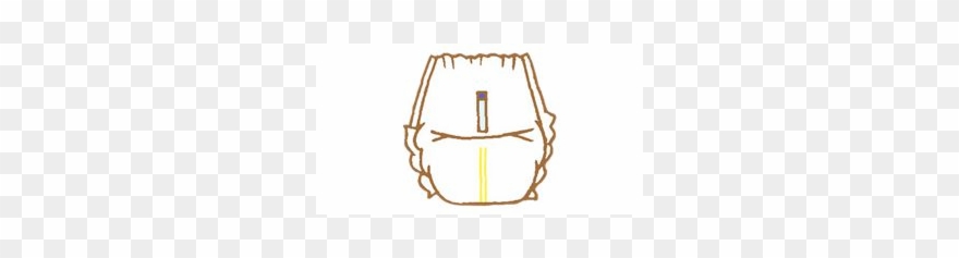 You Will See The Blue Disposal Tape At The Back - Illustration Clipart