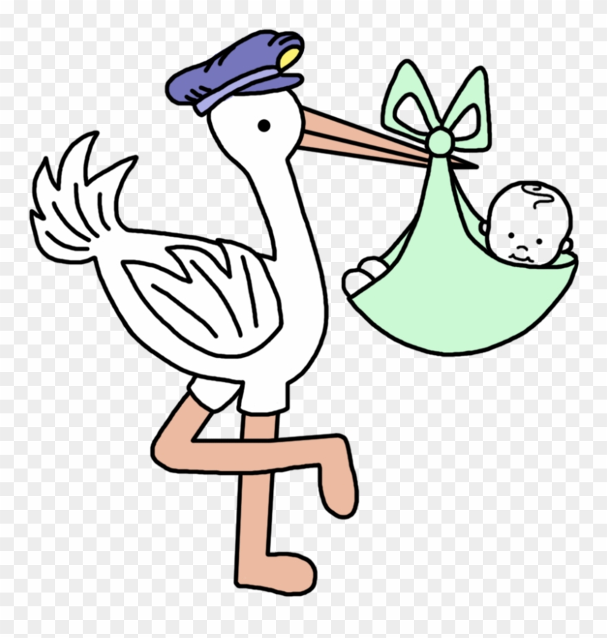 Your Current Selections - Stork Baby Clipart