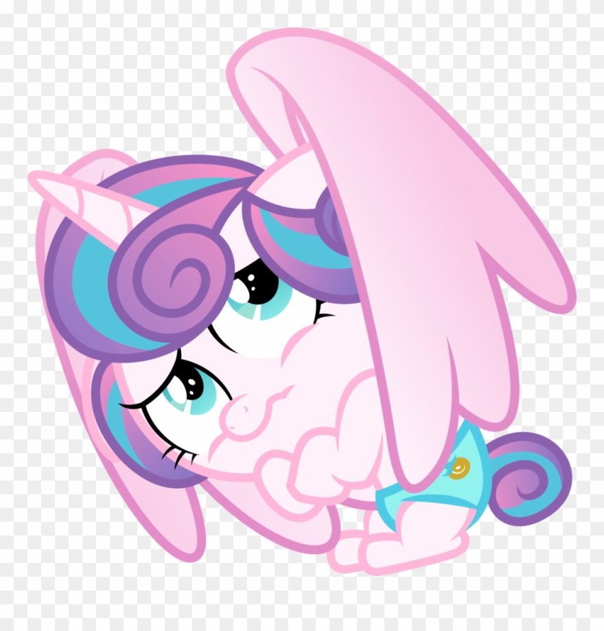 Absurd Res A Flurry Of Emotions - Mlp Flurry Heart Vector Clipart