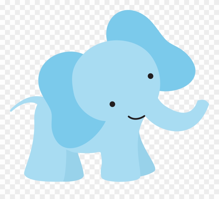Clothespin Clipart Baby Shower - Elephant Baby Shower Diaper - Png Download